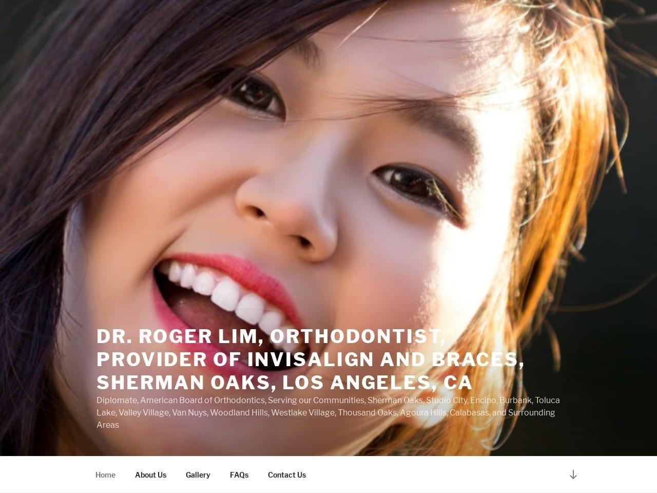 Roger Lim DDS screenshot