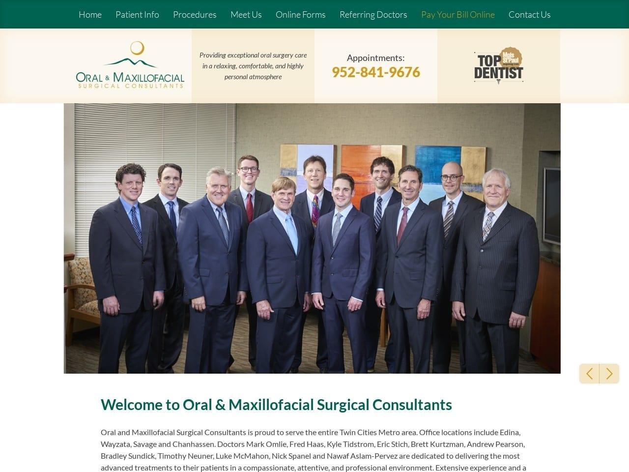 Oral & Maxillofacial Surgical Stich Eric F DDS screenshot