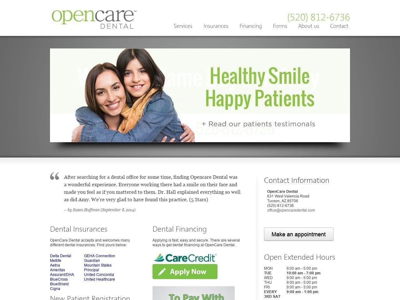 Opencare Dental screenshot