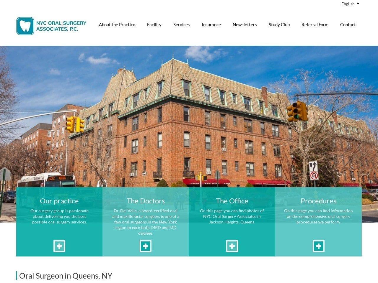 NYC Oral Surgery Associates PC screenshot