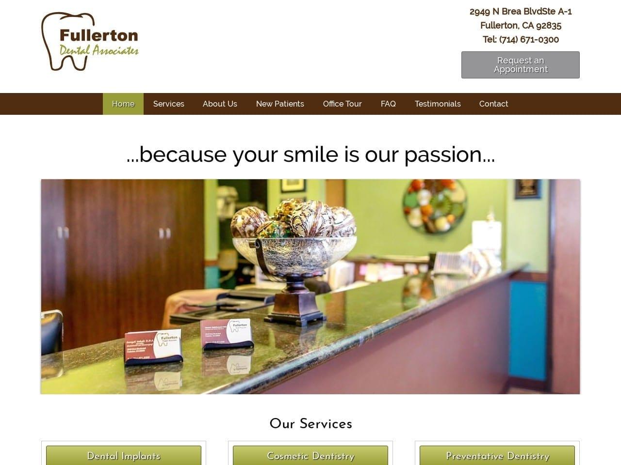 Ourfullerton Dentist screenshot