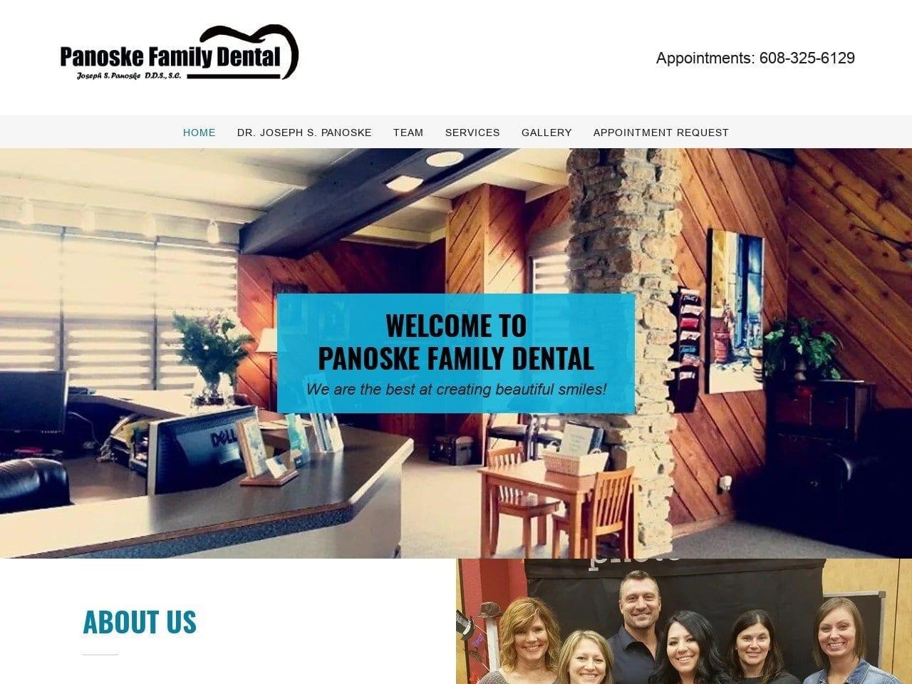 Panoske Family Dental screenshot