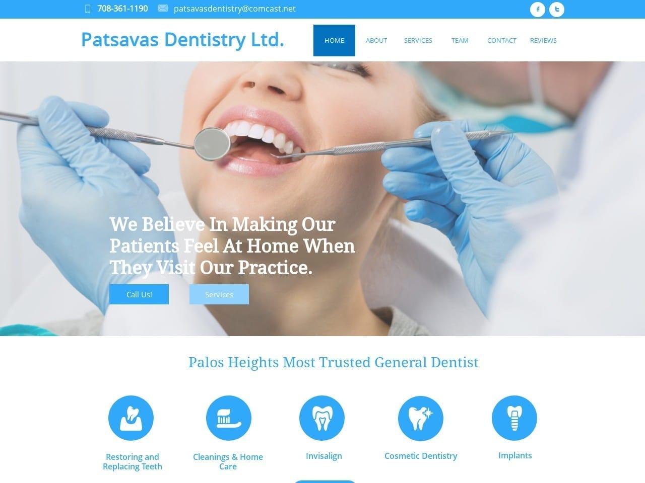 Patsavas Dentist screenshot