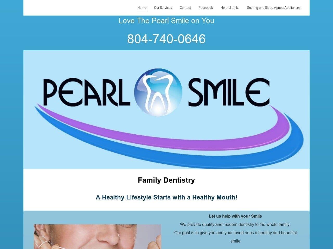 Pearl Smile Dental Clinic screenshot