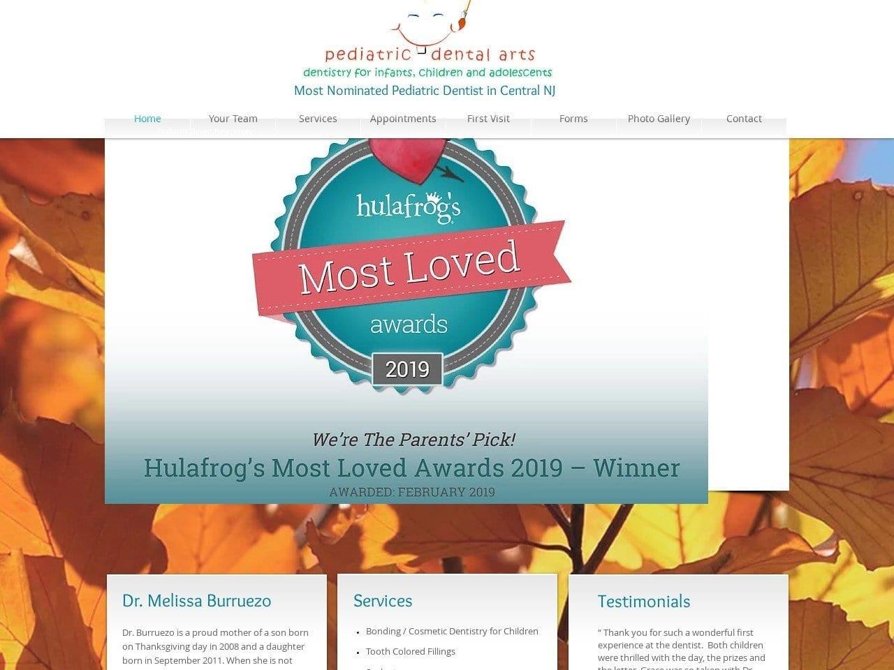 Pediatric Dental Arts Burruezo Melissa DDS screenshot