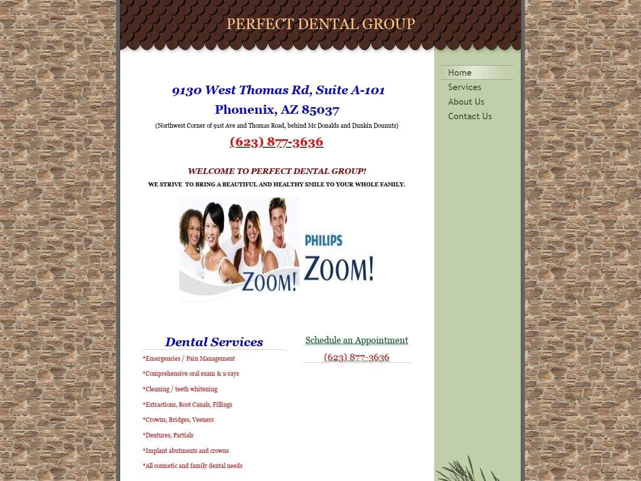 Perfect Dental Group screenshot
