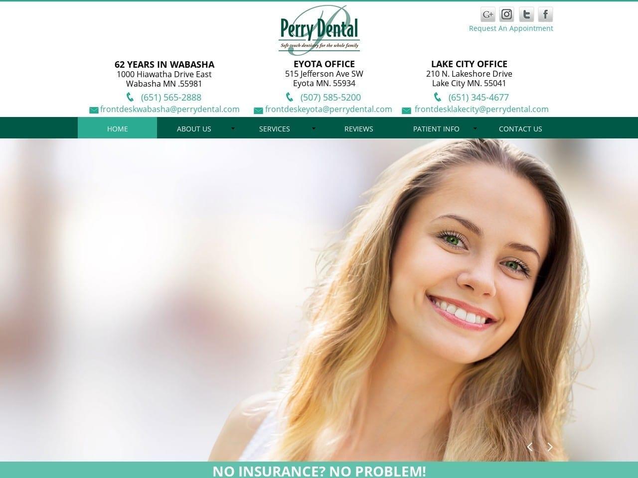 Perry Dental screenshot