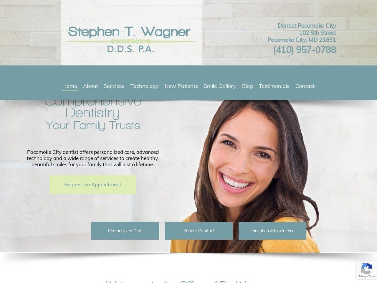 Pocomoke Dental screenshot