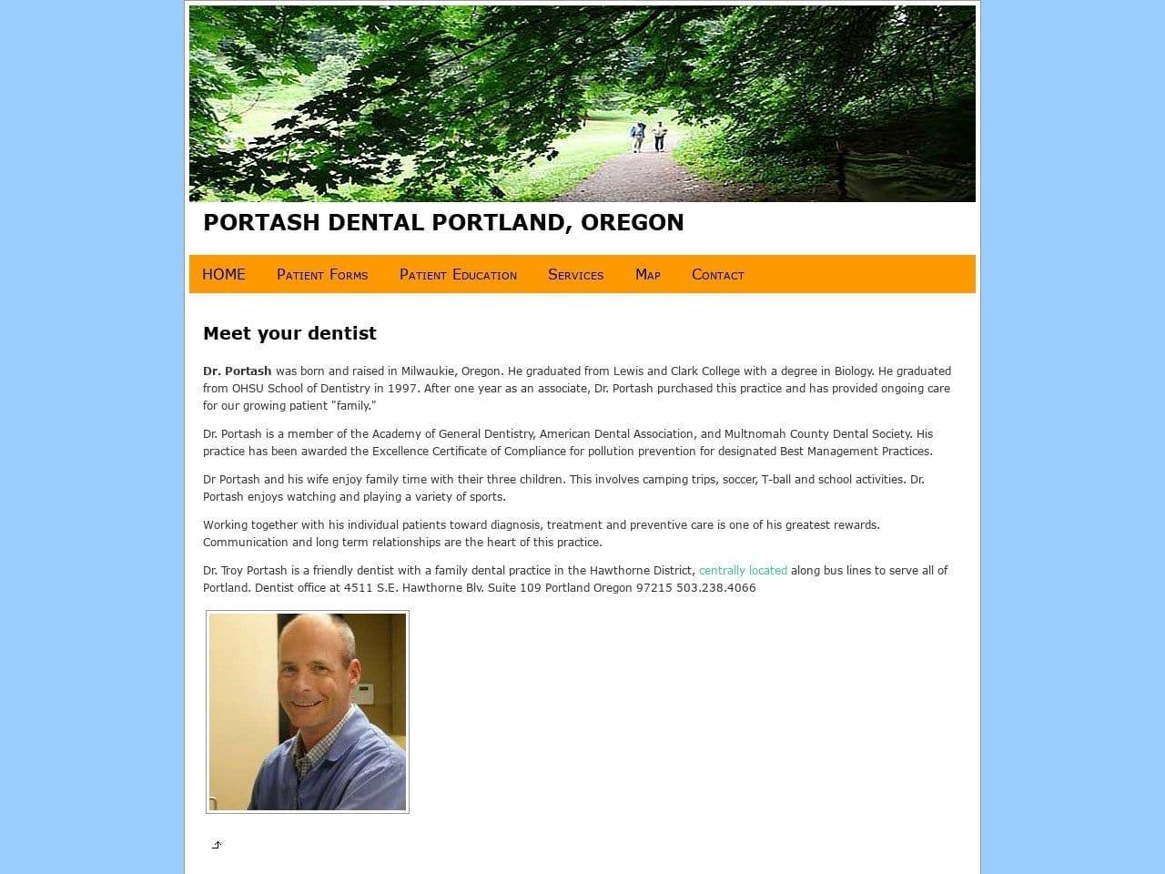 Portash Dental screenshot