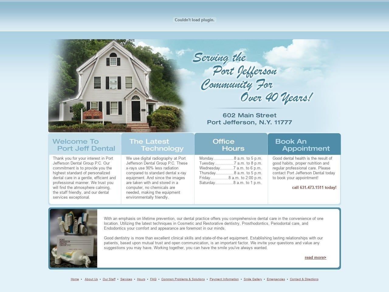 Port Jefferson Dental Group screenshot
