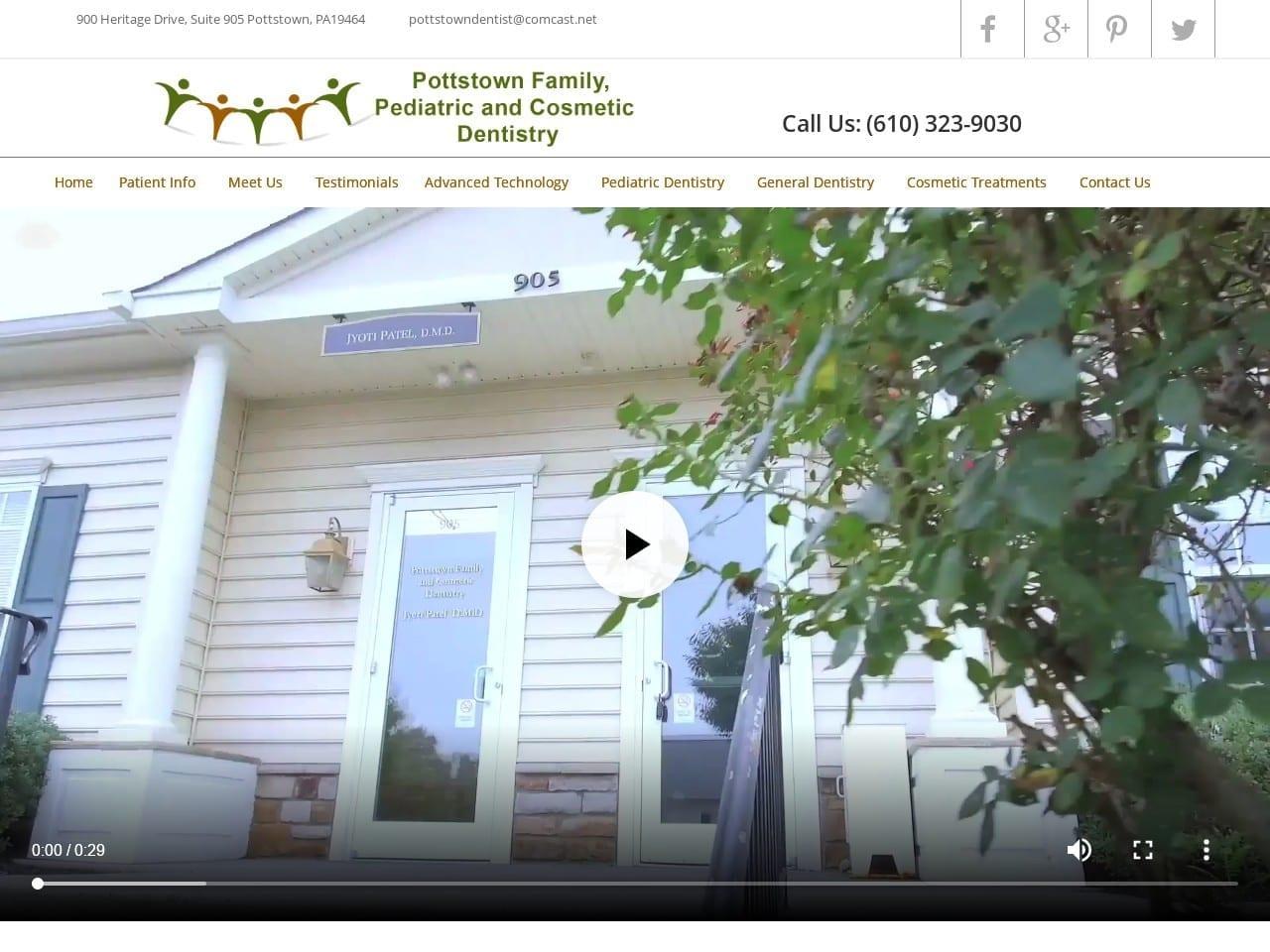 Pottstown Family & Cosmetic Dentist screenshot