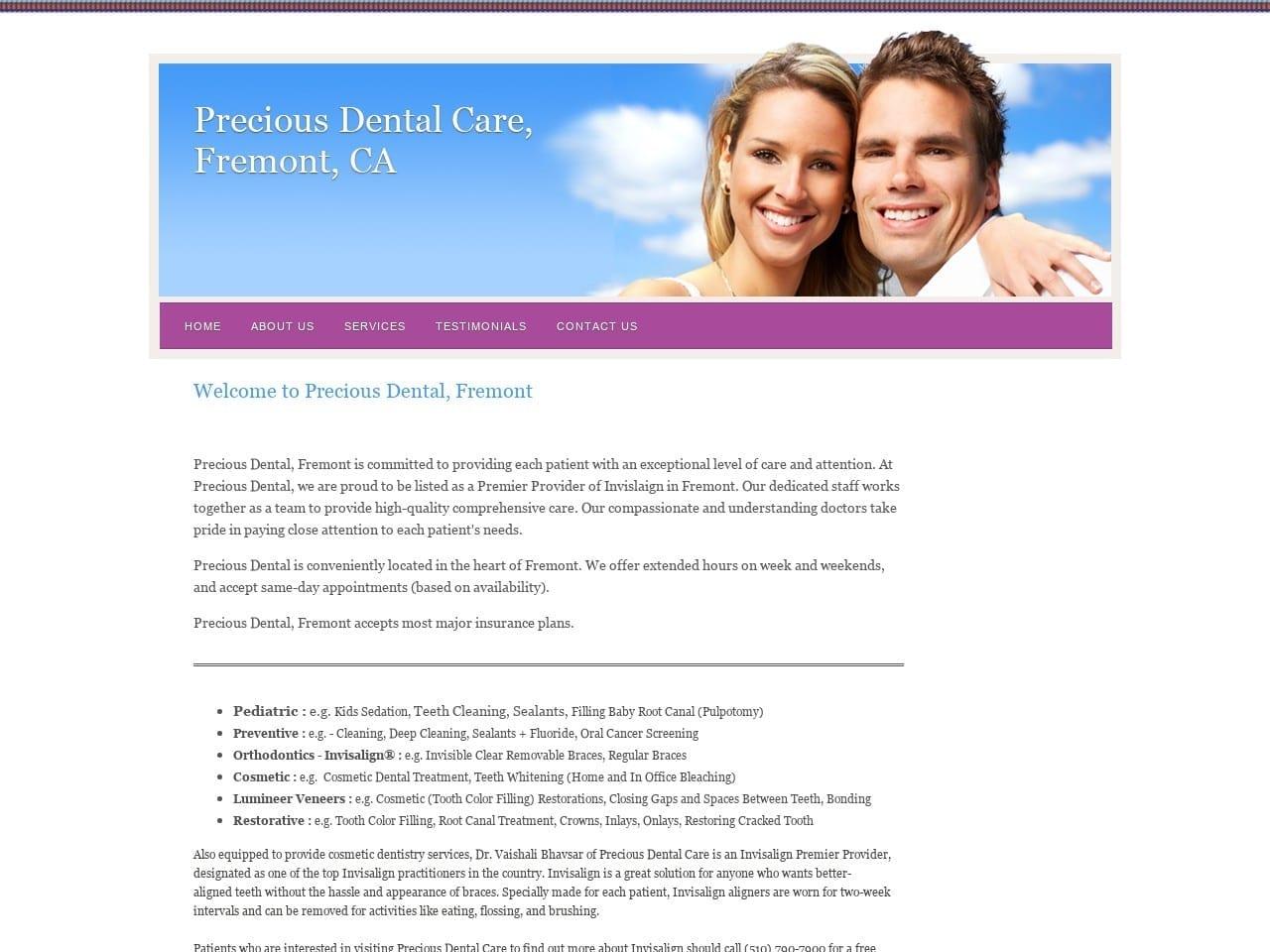 Precious Dental screenshot