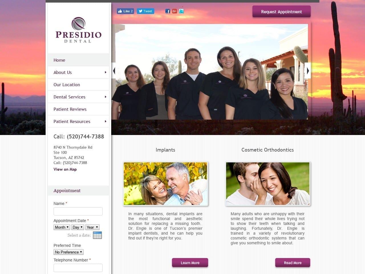 Presidio Dental screenshot