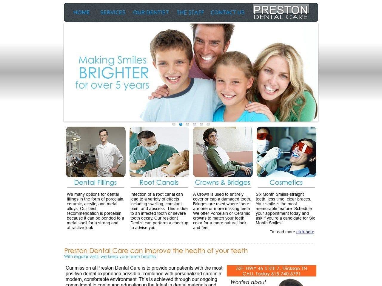 Preston Dental Care screenshot