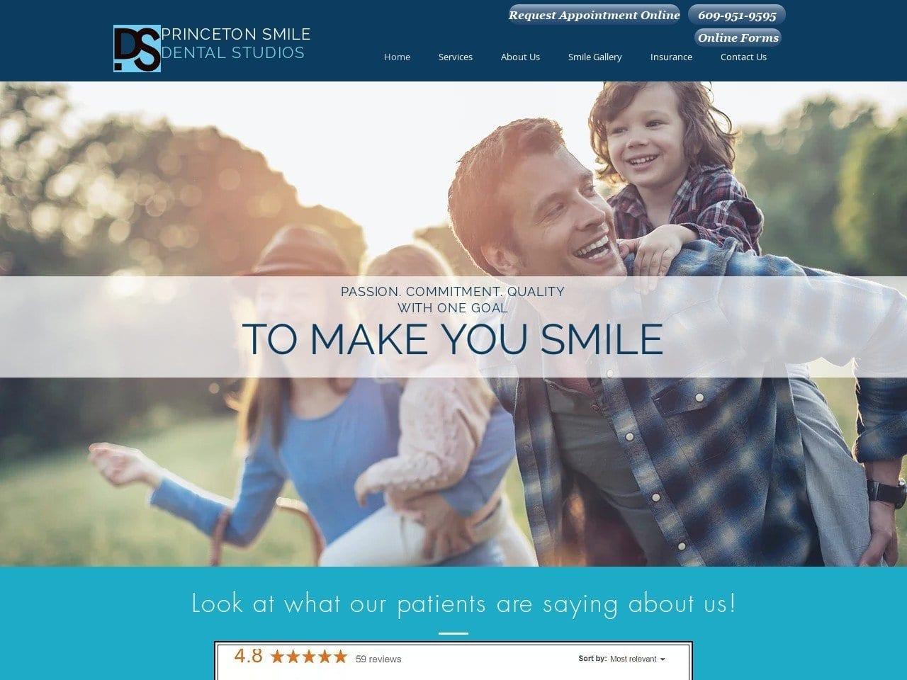 Princeton Smile Dental Studios screenshot