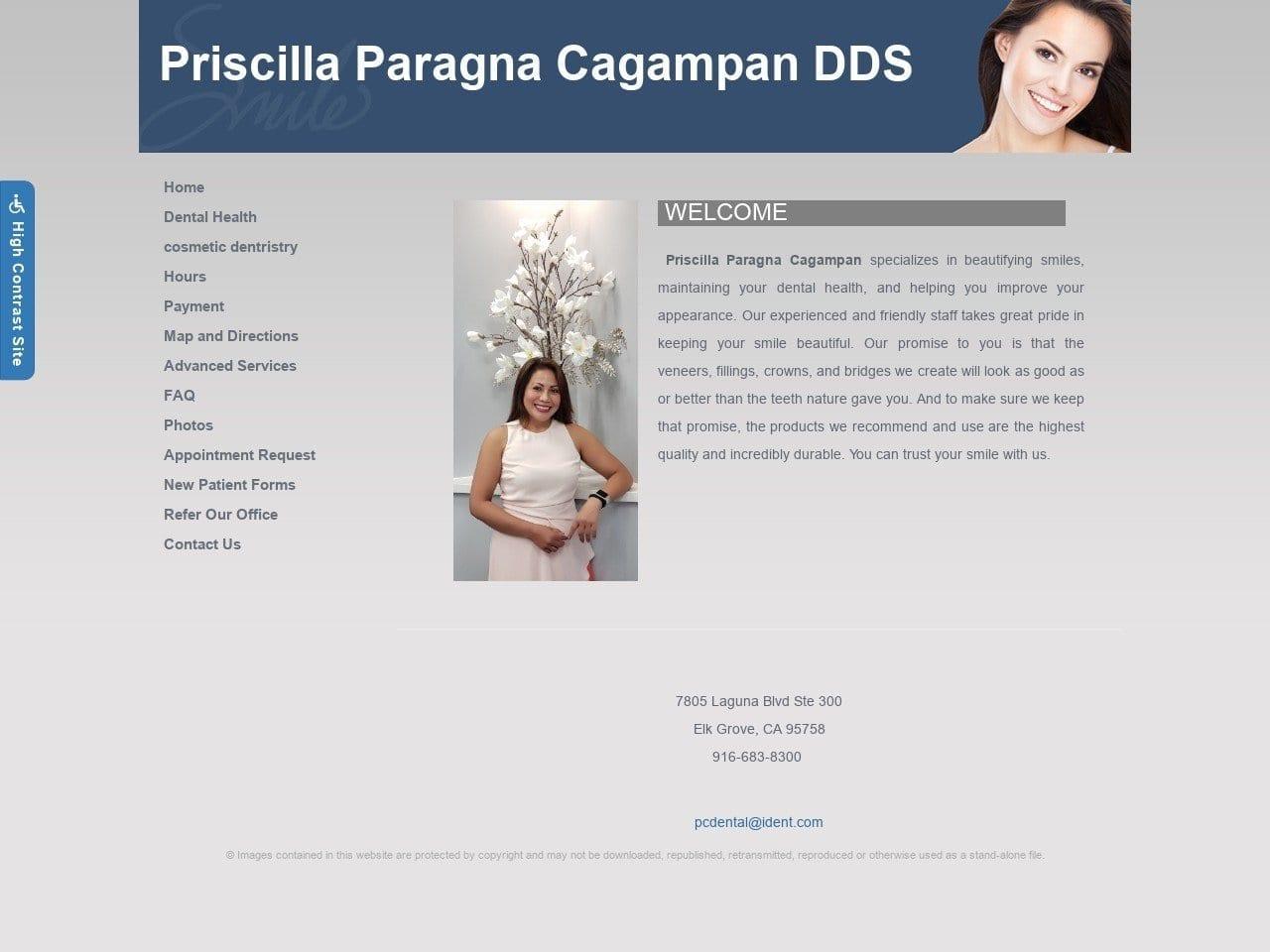 Cagampan Priscilla DDS screenshot