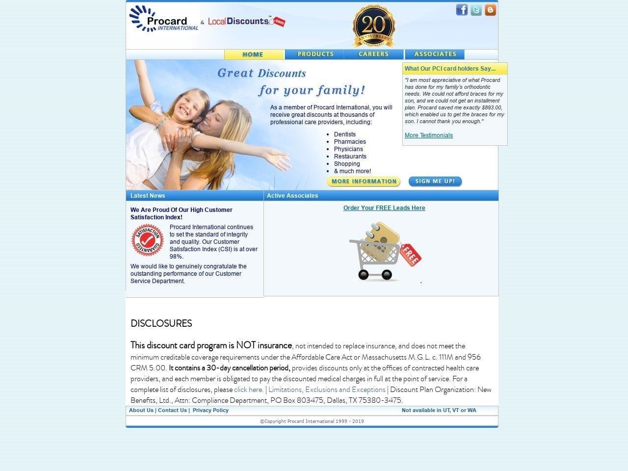 Procard International screenshot
