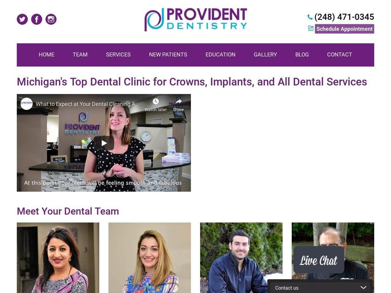 Dr. Mark D. Angelocci DDS screenshot