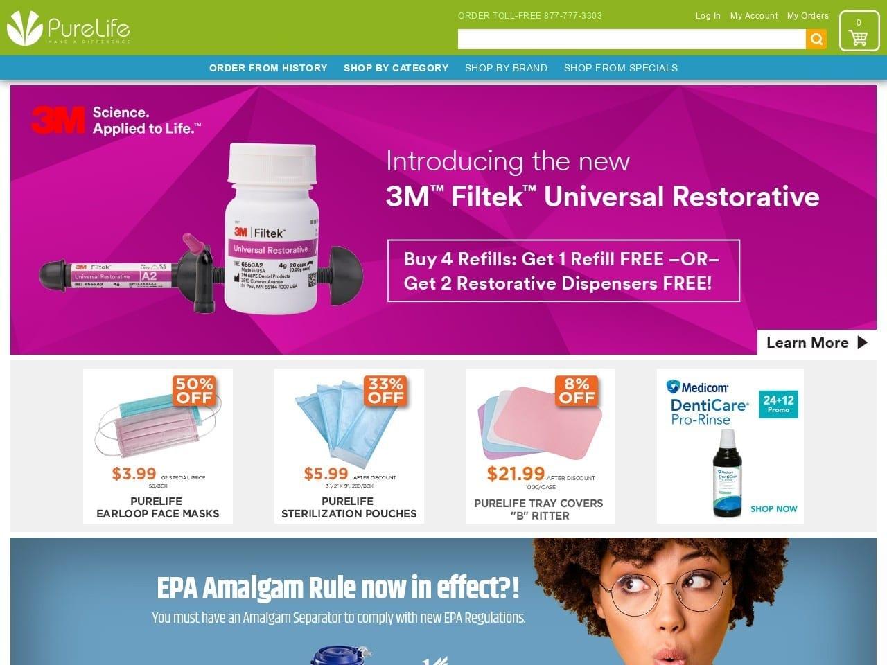 PureLife Dental screenshot