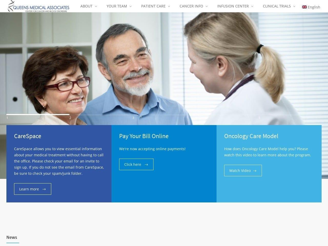 Queens Medical Center screenshot
