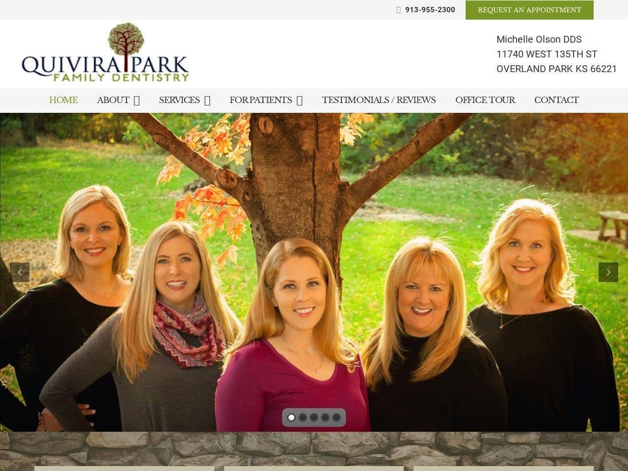 Quivira Park Family Dentistry Michelle Olson D.D.S screenshot