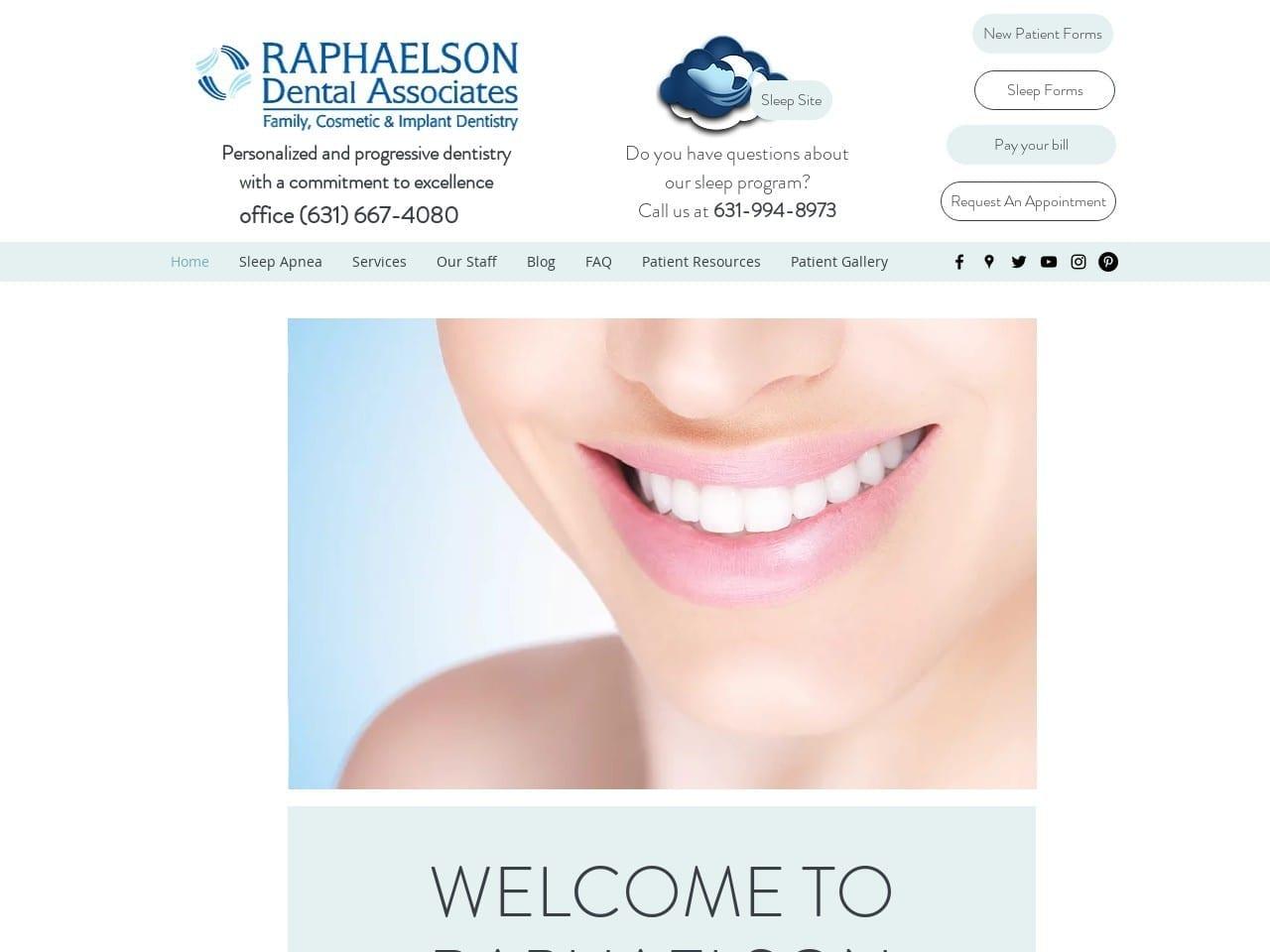 Raphaelson Dental Associates screenshot