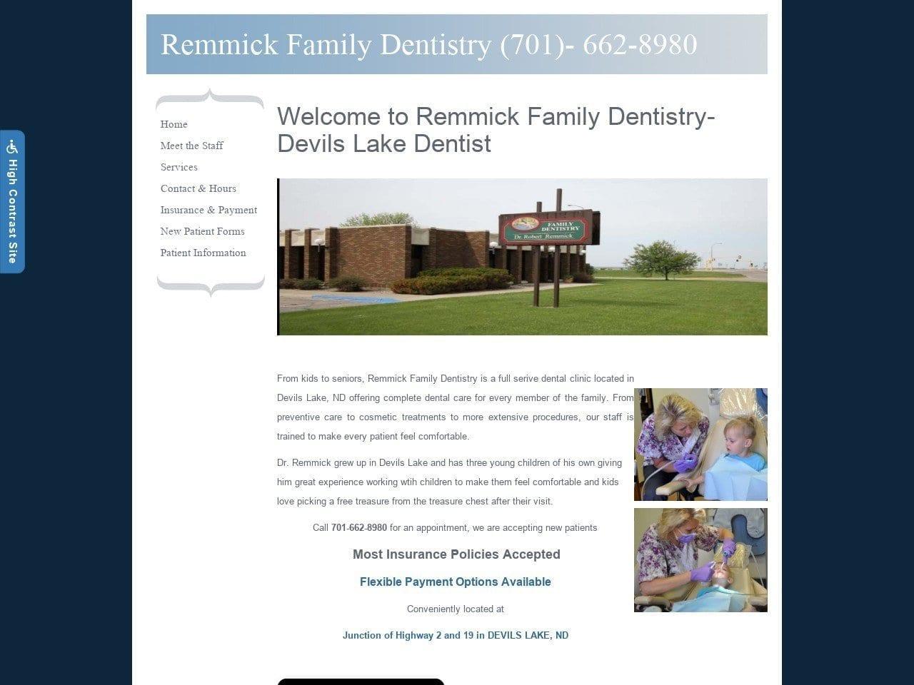 Remmick Family Dentisty screenshot