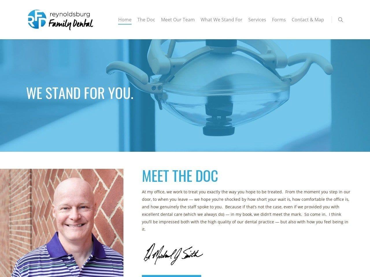 Reynoldsburg Family Dental screenshot