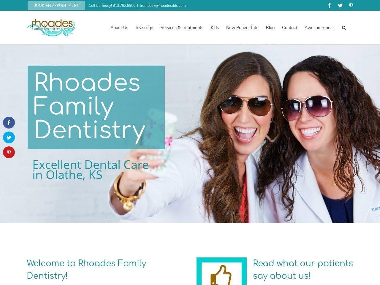 Rhoades Family Dentist screenshot
