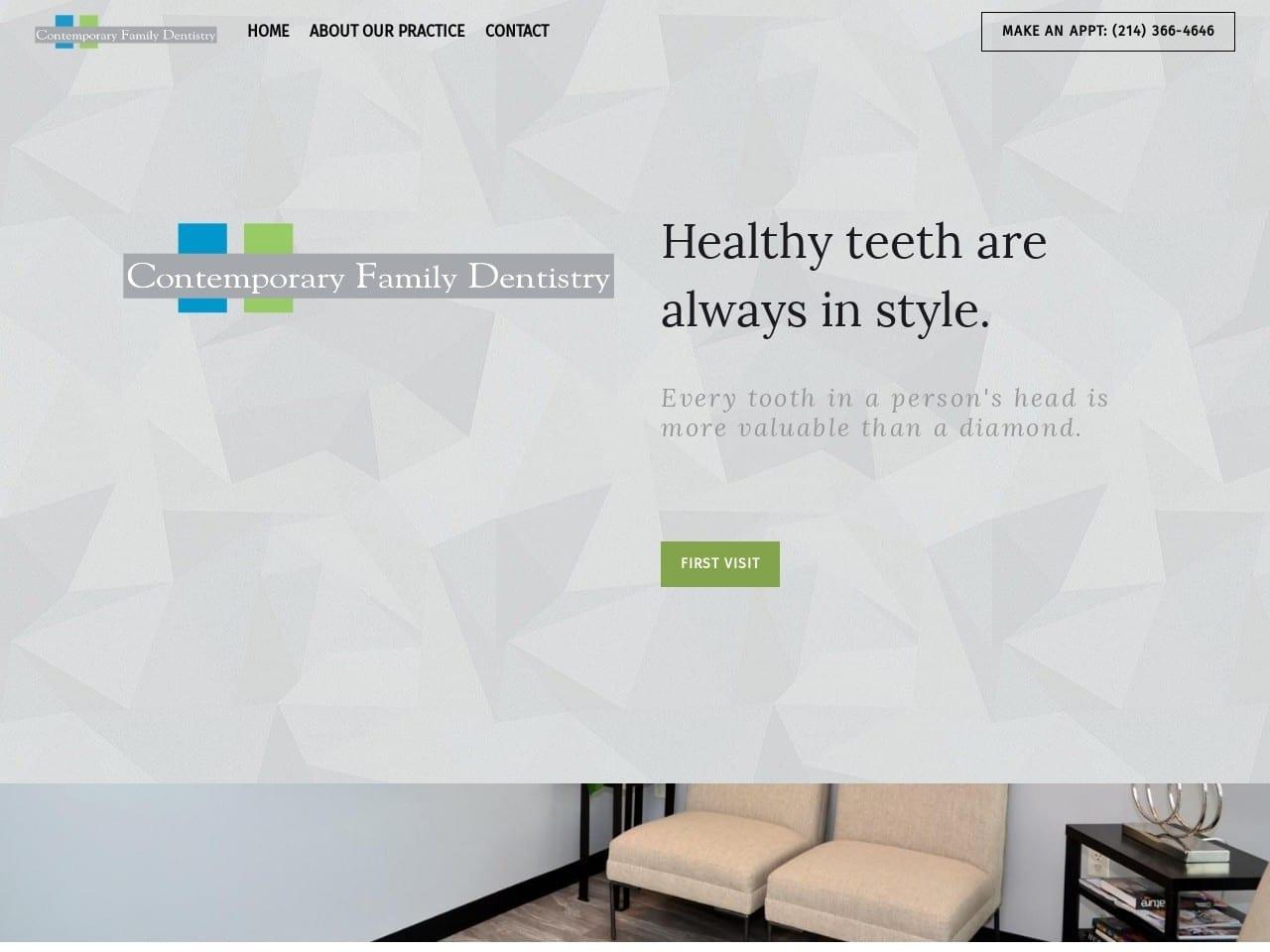 Contemporary Family Dentist screenshot