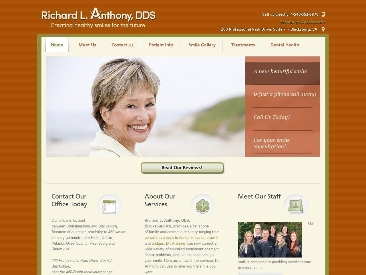 Anthony Richard L DDS screenshot