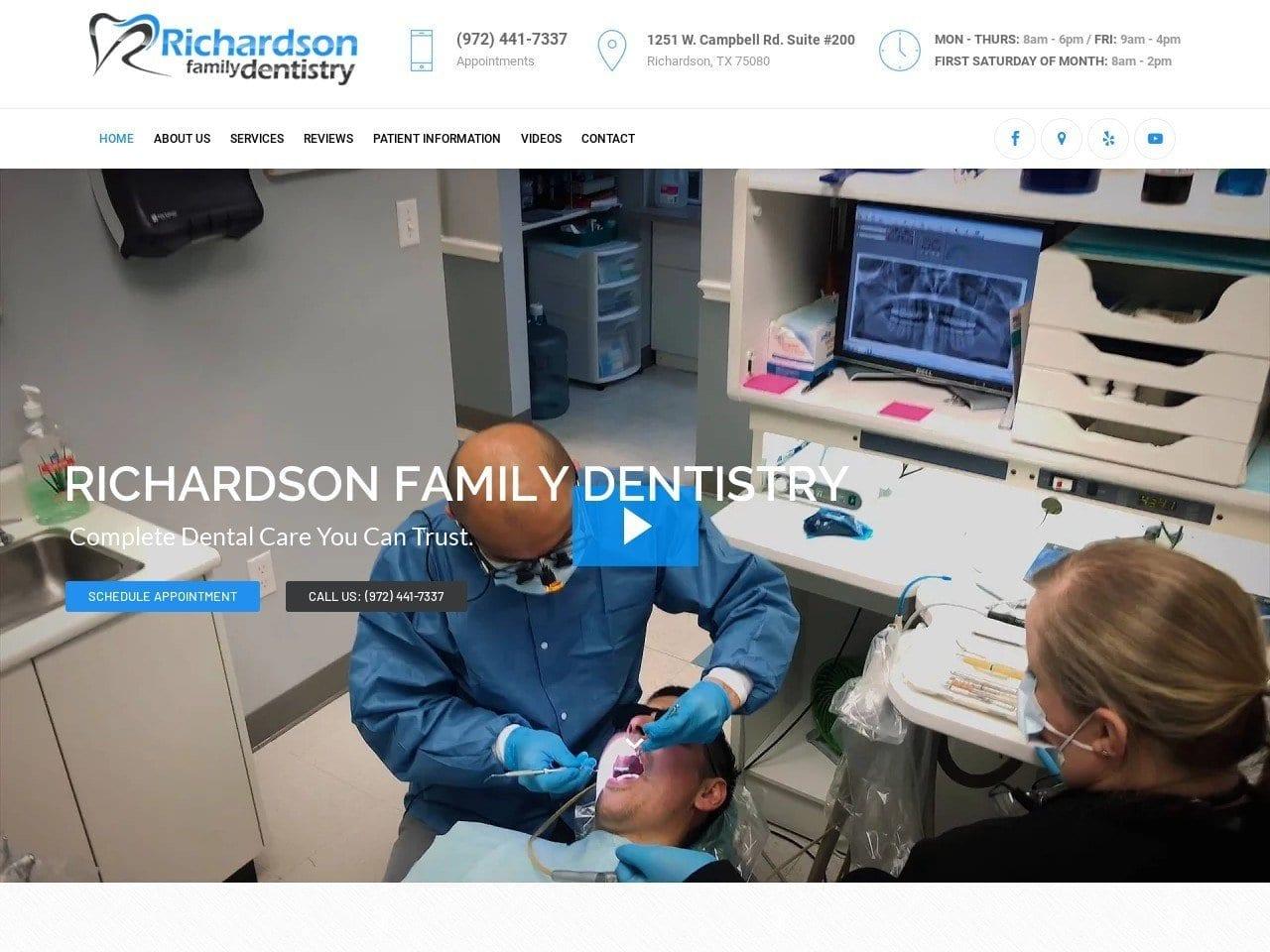 Richardson Family Dentist screenshot