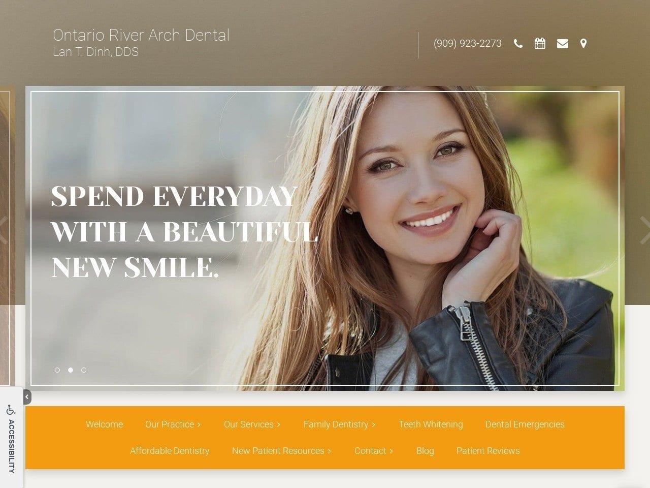River Arch Dental Group Dinh Lan T DDS screenshot
