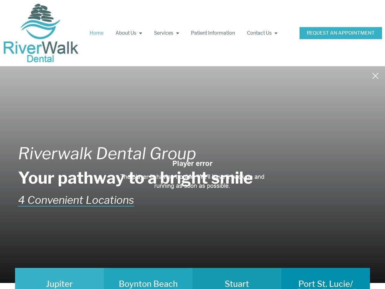 Riverwalk Dental Group screenshot