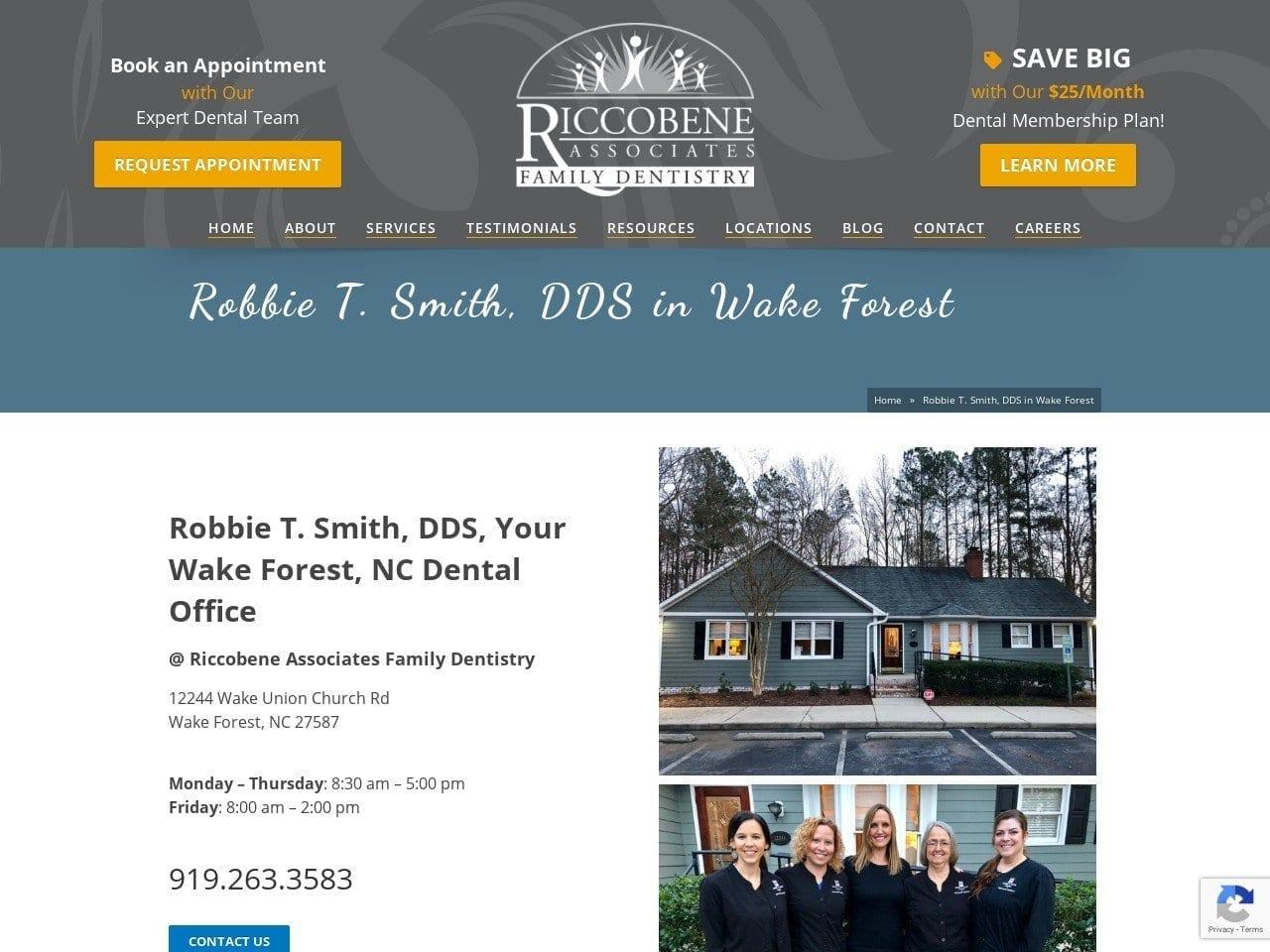 Robbie T. Smith DDS