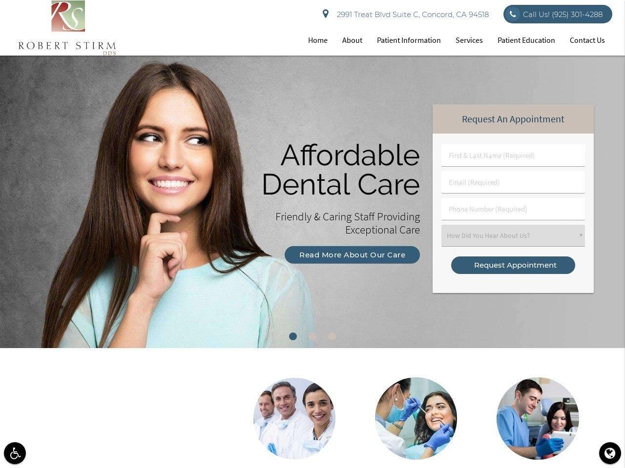 Robert L. Stirm DDS screenshot