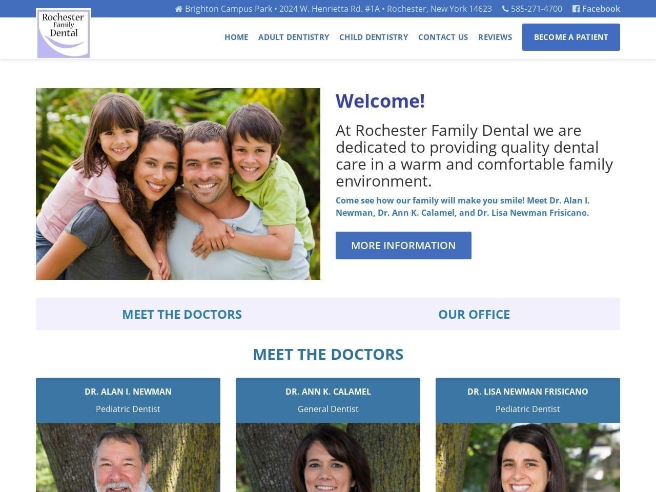 Rochester Family Dental screenshot
