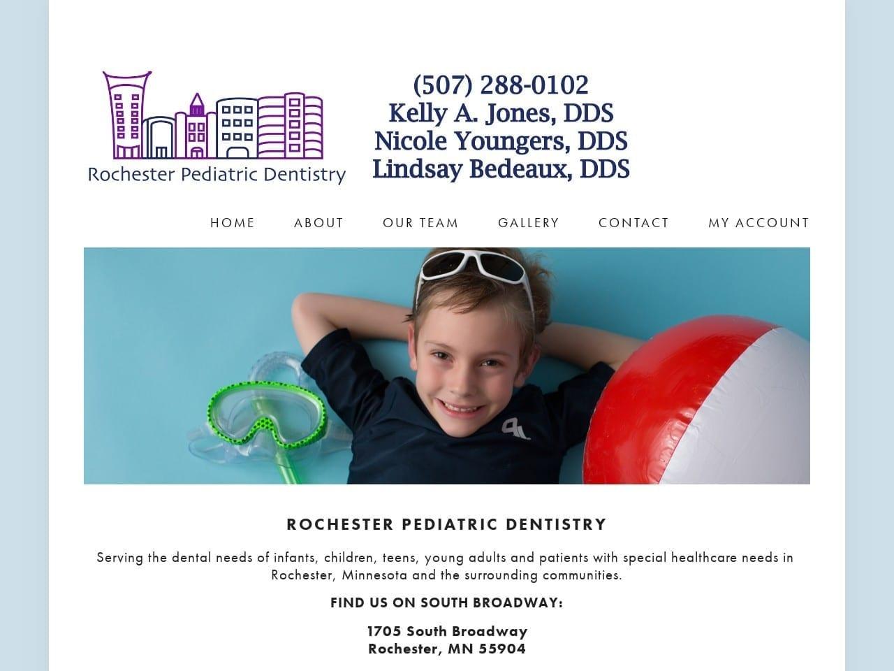 Rochester Pediatric Dentistry Kelly A Jones DDS