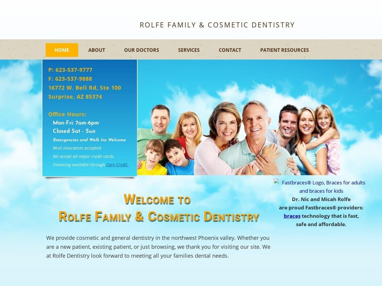 Rolfe Family screenshot