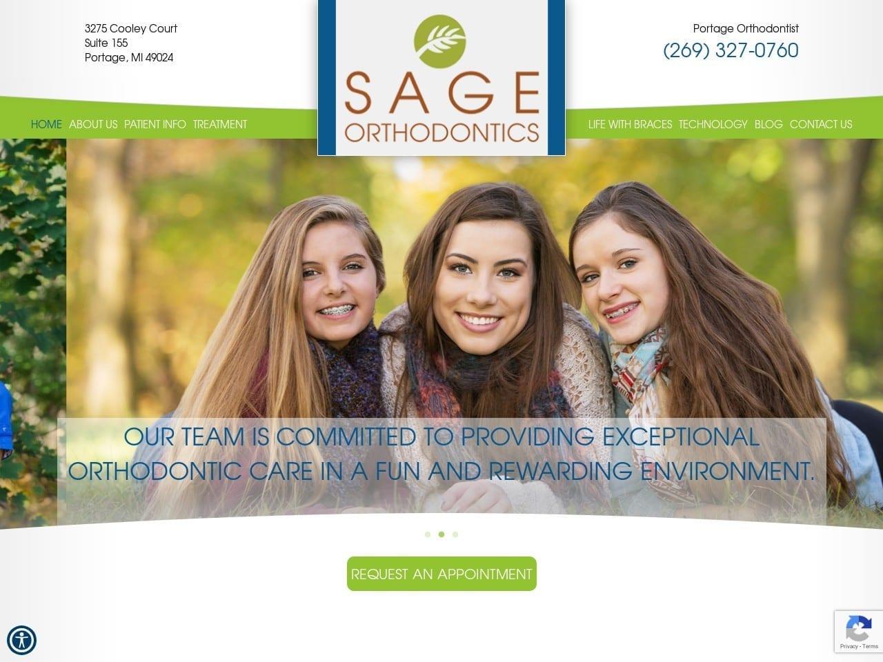 Sage Orthodontics screenshot