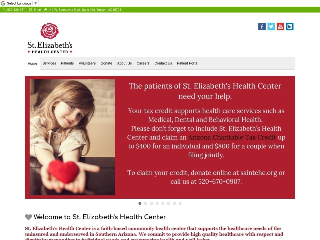 St Elizabeths Health Center screenshot