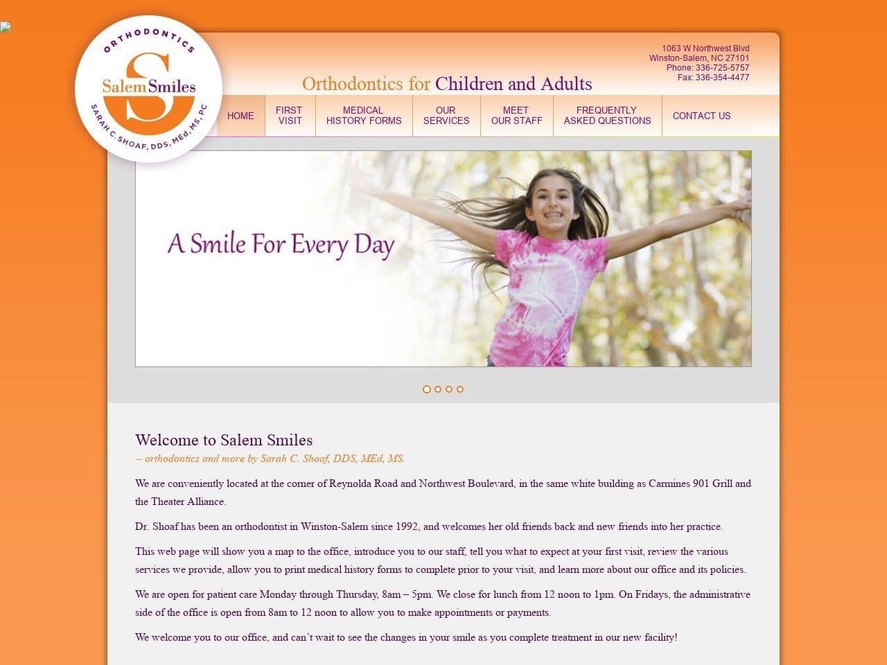 Sarah C. Shoaf DDS MEd MS PC