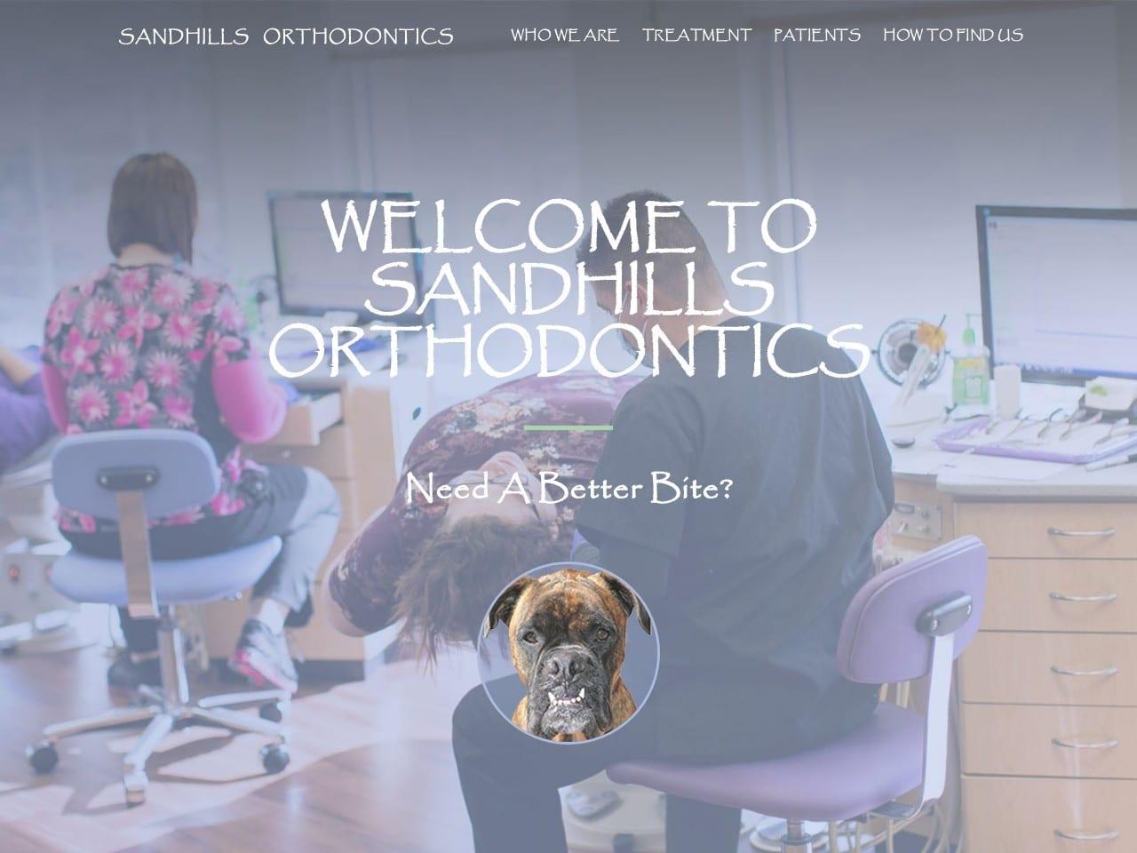 Sandhills Orthodontics screenshot