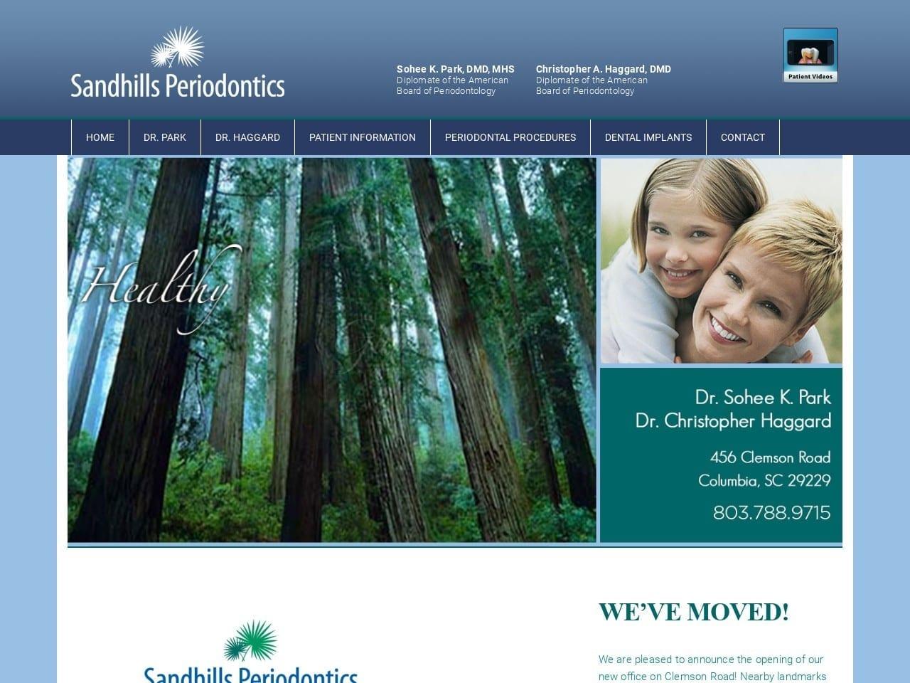 Sandhills Periodontics screenshot
