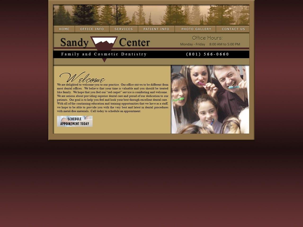 Sandy Dental Center screenshot