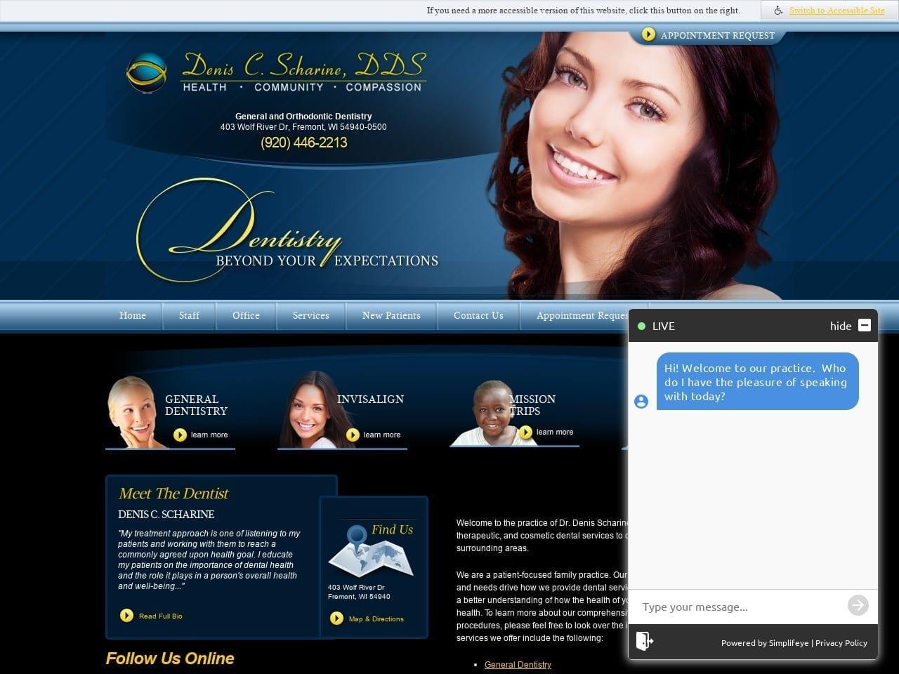 Scharine Dental screenshot