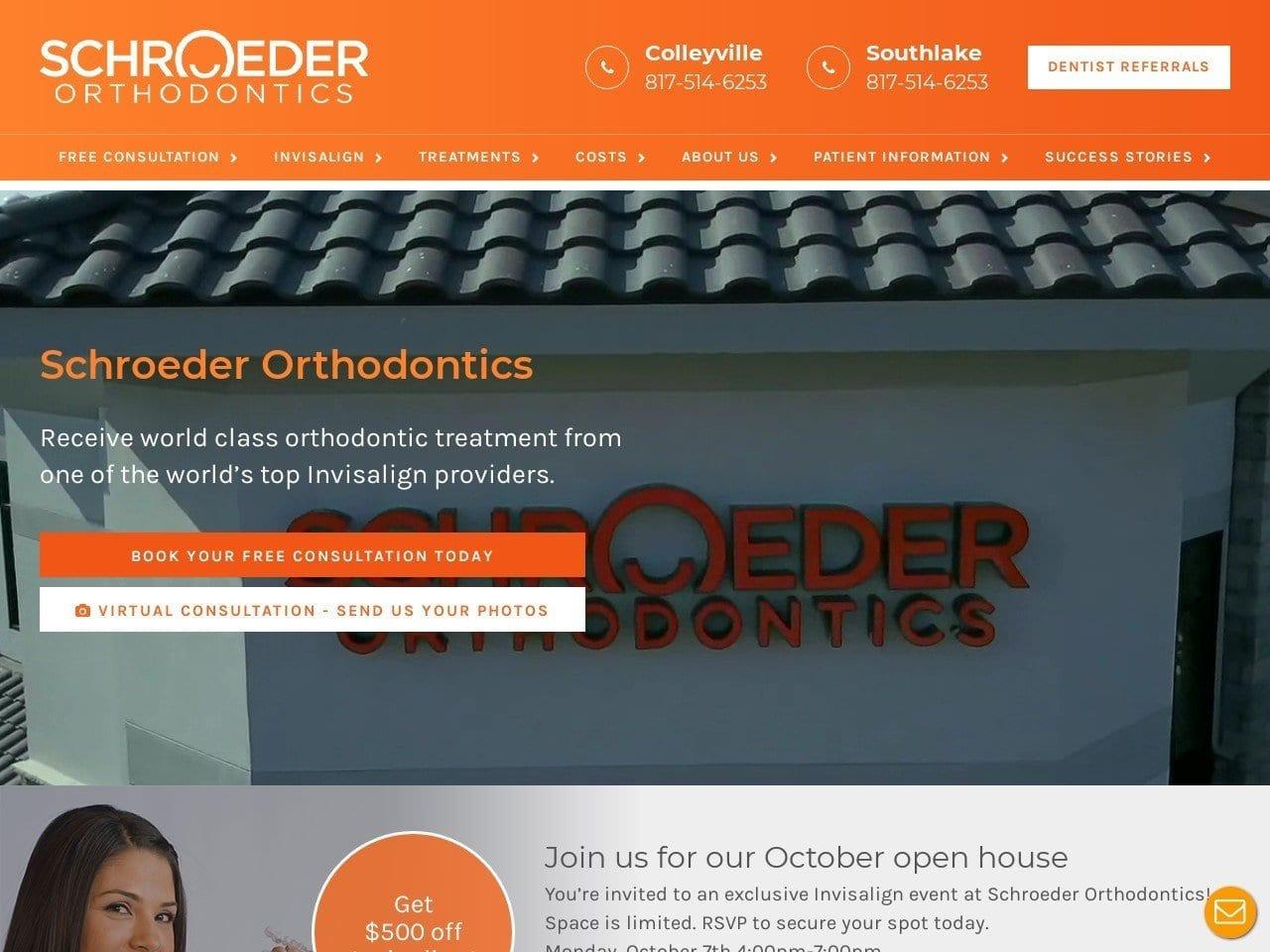 Dr. Jesse N. Schroeder DDS screenshot