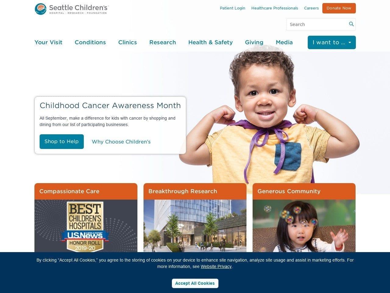 Seattle Children Dentist screenshot