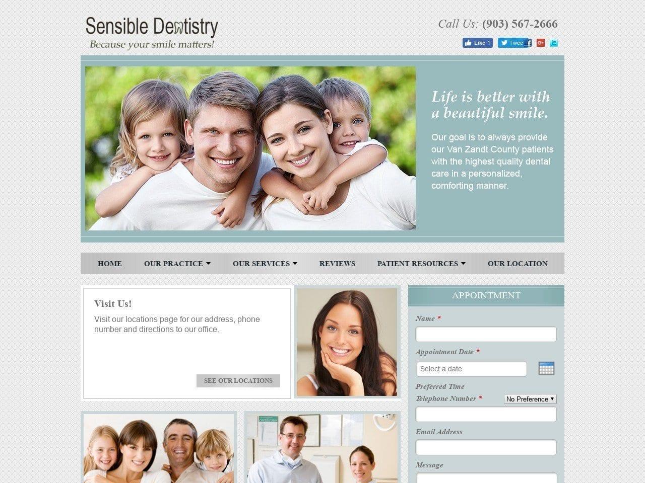 Sensible Dentistry Hoot Joe DDS screenshot