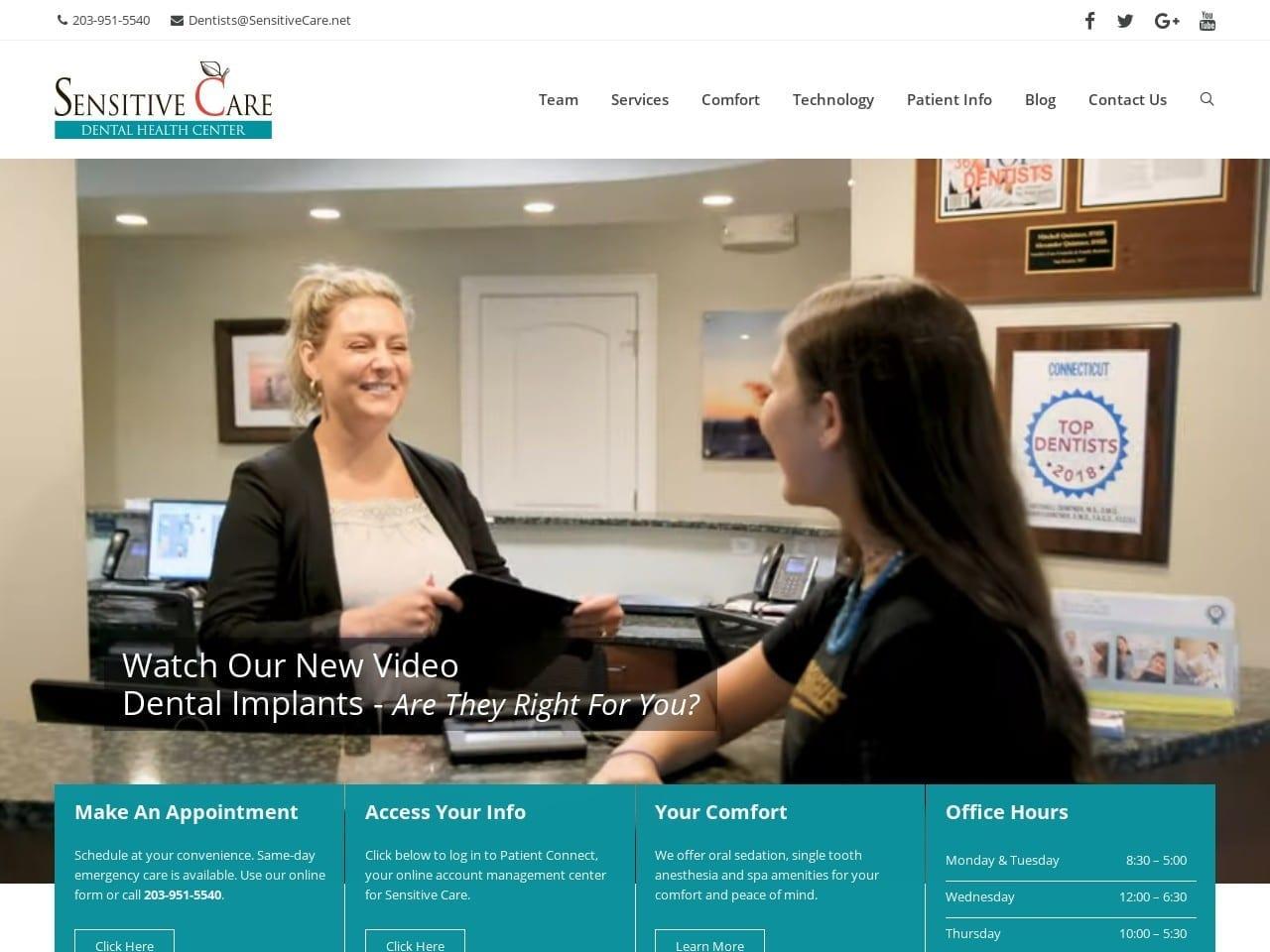 Sensitive Care Cosmetic Dentist screenshot